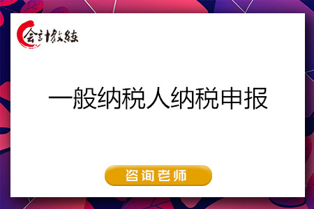 一般納稅人納稅申報