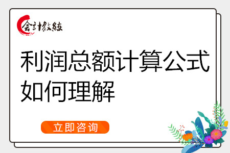 利潤總額計算公式如何理解