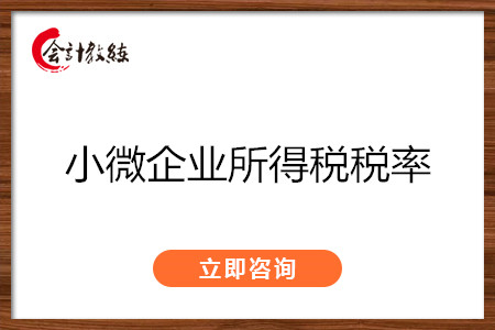 小微企業(yè)所得稅稅率