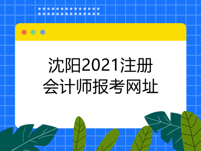 沈阳2021注册会计师报考网址是什么