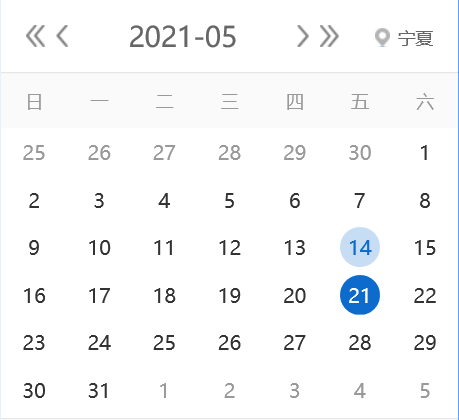 【征期日历】2021年5月宁夏报税日期及截止日期