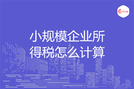 小規(guī)模企業(yè)所得稅怎么計(jì)算