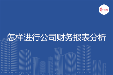 怎样进行公司财务报表分析