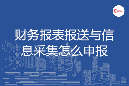 財(cái)務(wù)報(bào)表報(bào)送與信息采集怎么申報(bào)