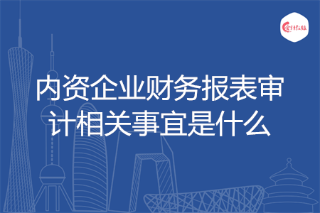 內(nèi)資企業(yè)財(cái)務(wù)報(bào)表審計(jì)相關(guān)事宜是什么