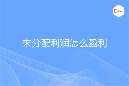 未分配利润怎么盈利