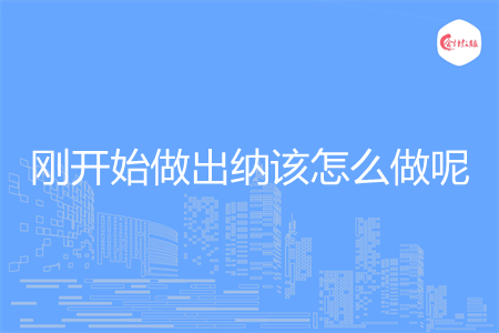 刚开始做出纳该怎么做呢 刚开始做出纳该怎么做呢