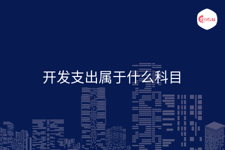 开发支出属于什么科目