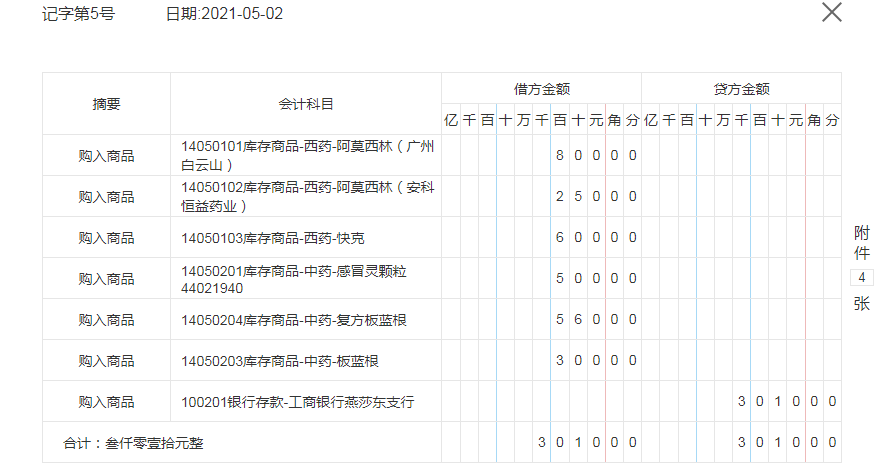 购入商品 购入商品