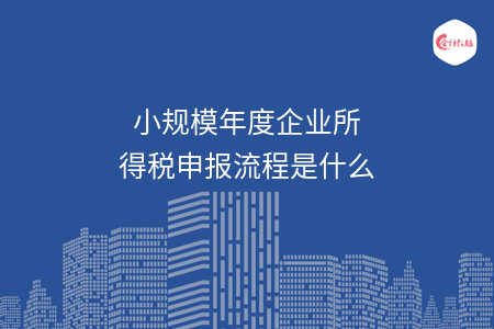 小规模年度企业所得税申报流程是什么