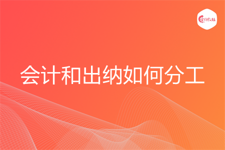 会计和出纳如何分工