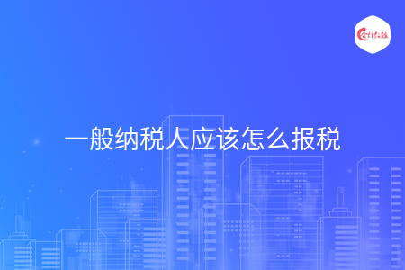 一般纳税人应该怎么报税