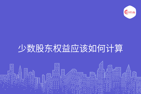 少数股东权益应该如何计算