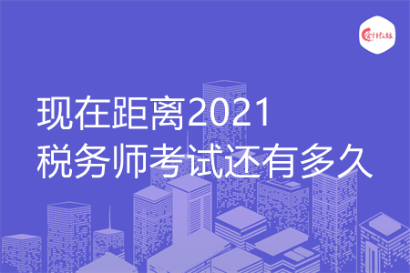 现在距离2021税务师考试还有多久