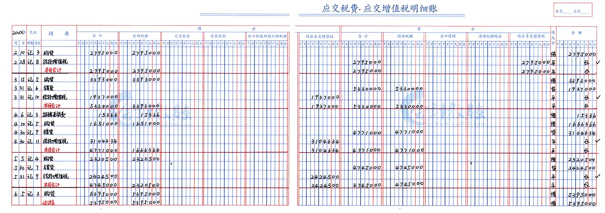 17:58:13发布 回答:在三栏式明细账上还需要体现应交税费一级科目的本